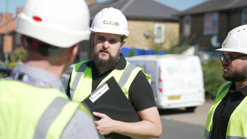 Planned maintenance technician at work